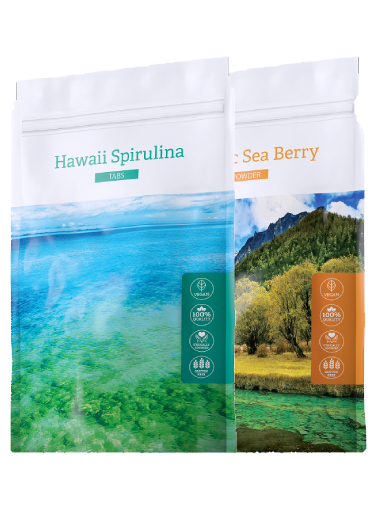 Hawaii S. TABS + Sea berry powder 200 ks, 100 g