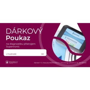 Dárkový poukaz na měření přístrojem Supertronic