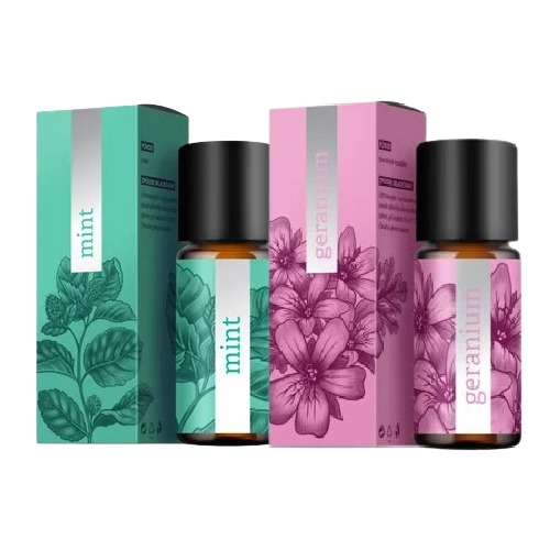 Mint + Geranium aroma esence 10+10ml