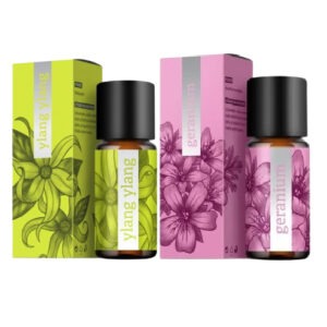 Ylang ylang + Geranium aroma esence 10+10ml